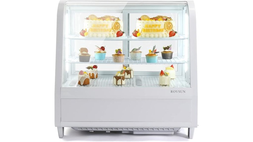 refrigerated display case