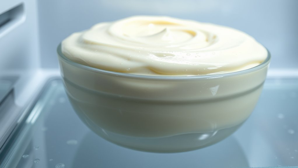 refrigeration alters buttercream texture