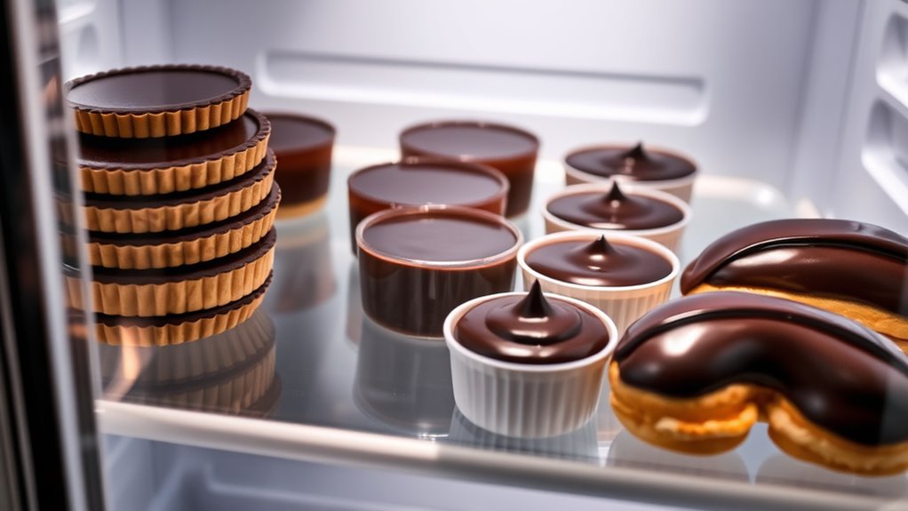 refrigeration for chocolate treats