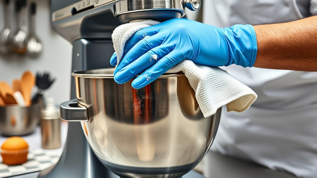 regular cleaning and lubrication