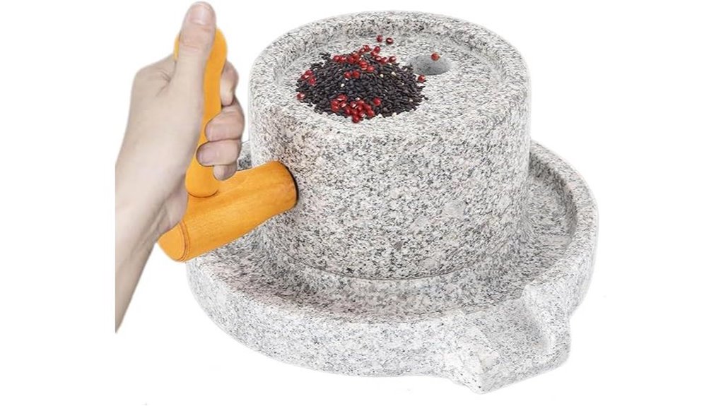 removable hand grinder mill