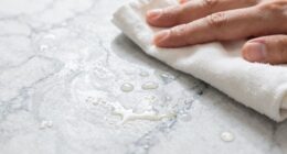 remove grease residue effectively