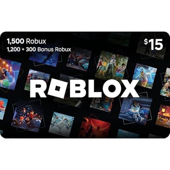 Roblox Digital Gift Card with 1,500 Robux