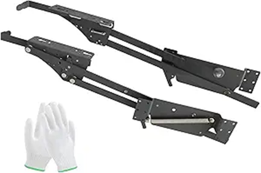 Heavy-Duty Cabinet Mixer Lift with Locking Mechanism