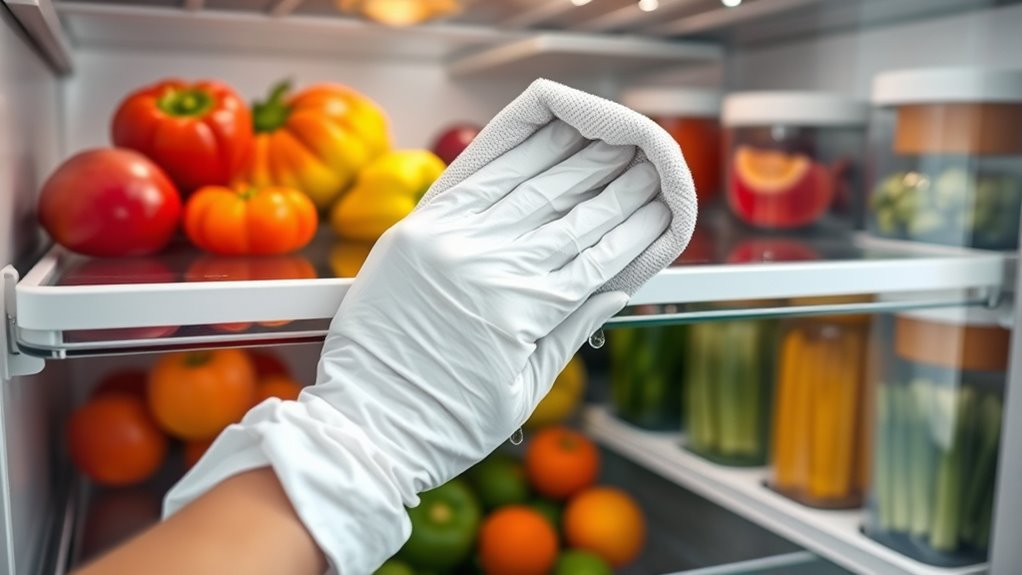 sanitize organize prevent mold