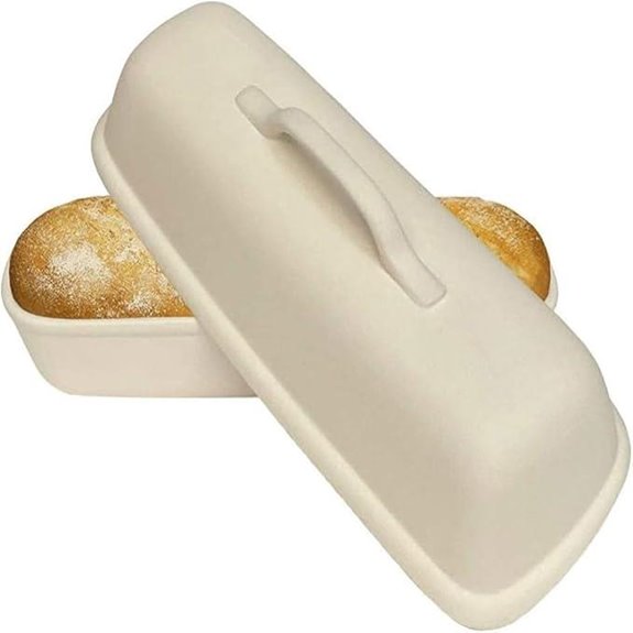 Sassafras Superstone Bread Baker with Lid