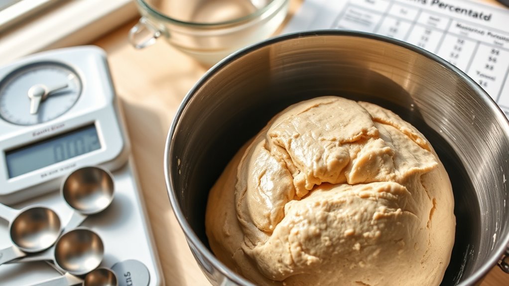 scale bread recipe accurately