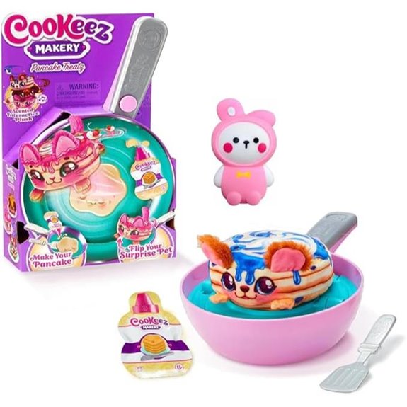 Cookeez Pancake DIY Scented Plush Baking Playset