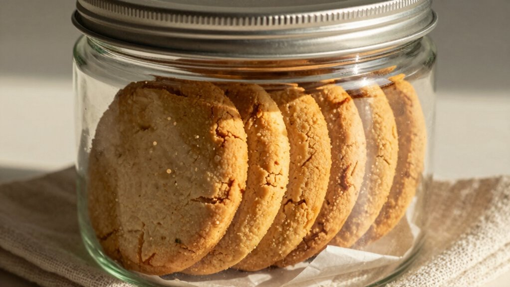 seal cookies in airtight containers
