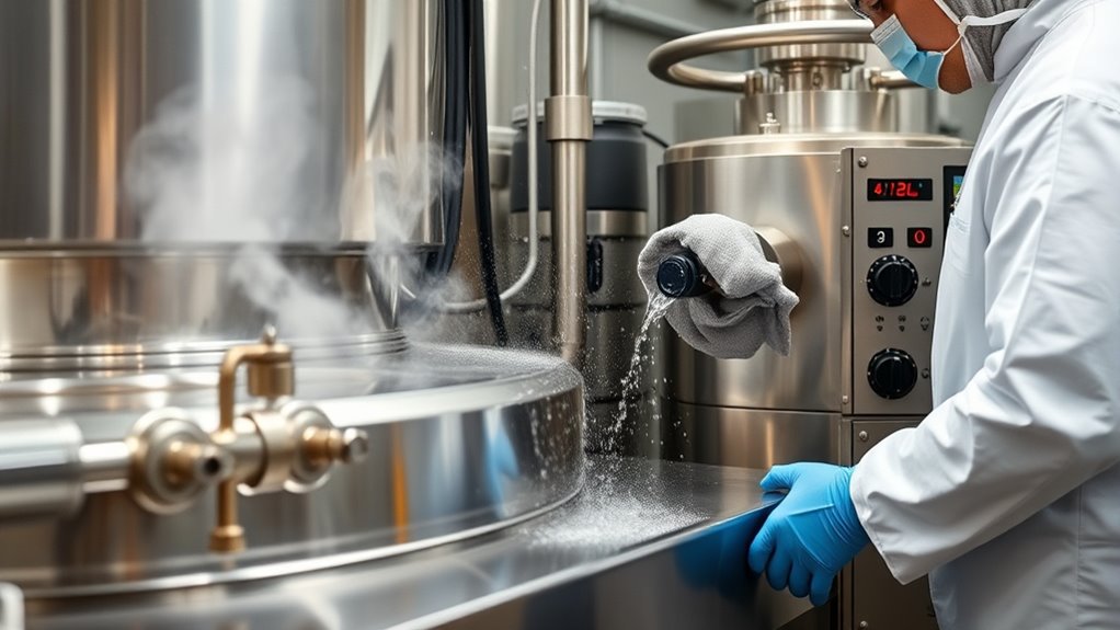 segregate sanitize clean inspect