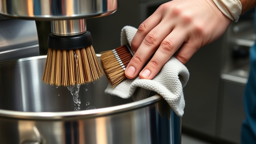 select appropriate cleaning agents