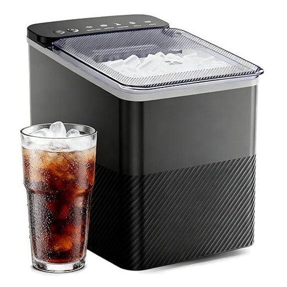 Countertop Ice Maker with Self-Cleaning 9 Cubes