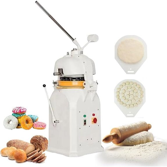 Dough Divider Rounding Machine 26Pcs Semi-Auto Food-Grade