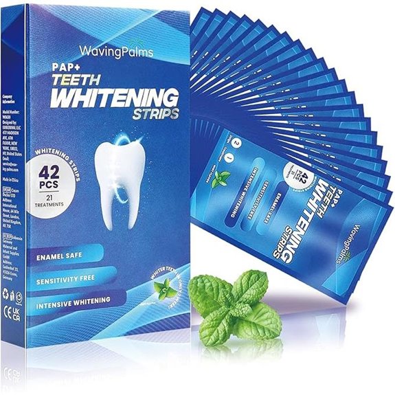 Professional Whitening Strips for Sensitive Teeth