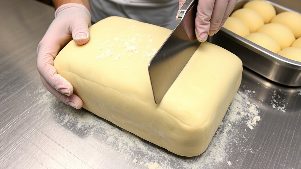 shape dough precisely and evenly