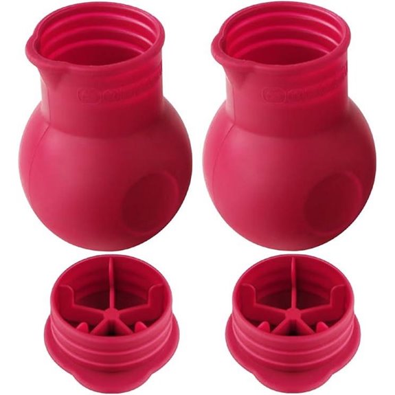 Webake Silicone Chocolate Melting Pot Set of 2