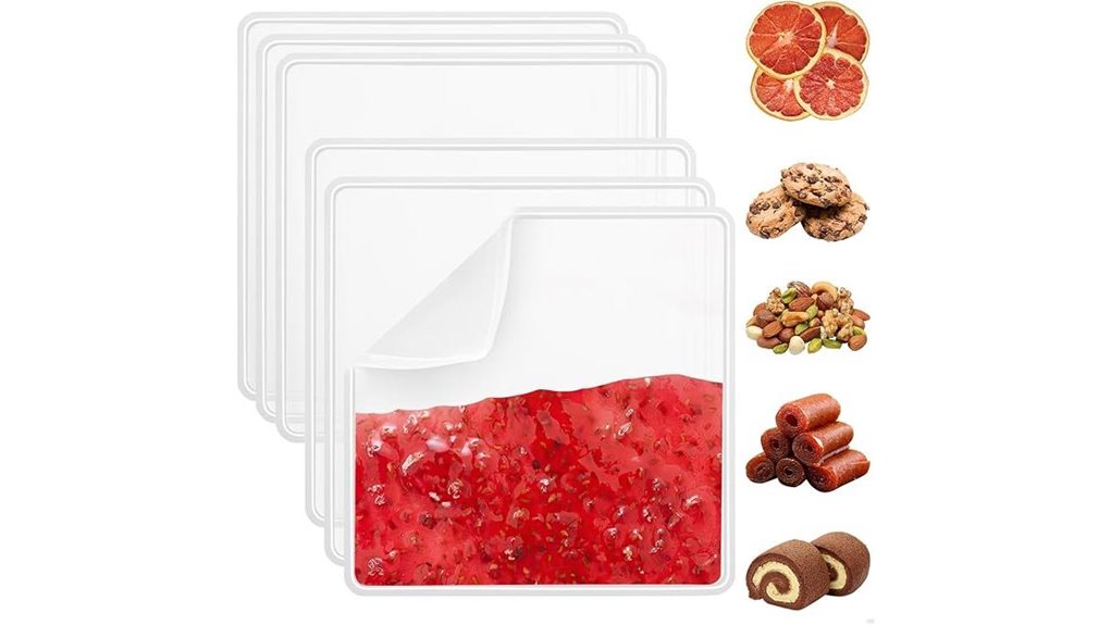 silicone food dryer sheets