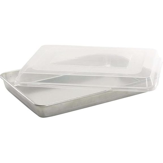 Nordic Ware Natural High Sided Sheet Cake Pan Silver