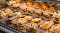 simple bakery shelf labels