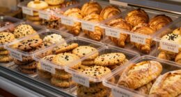 simple bakery shelf labels