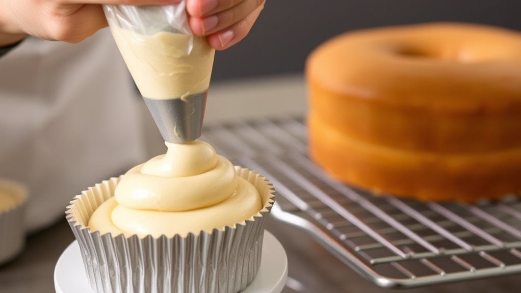 size texture frosting techniques