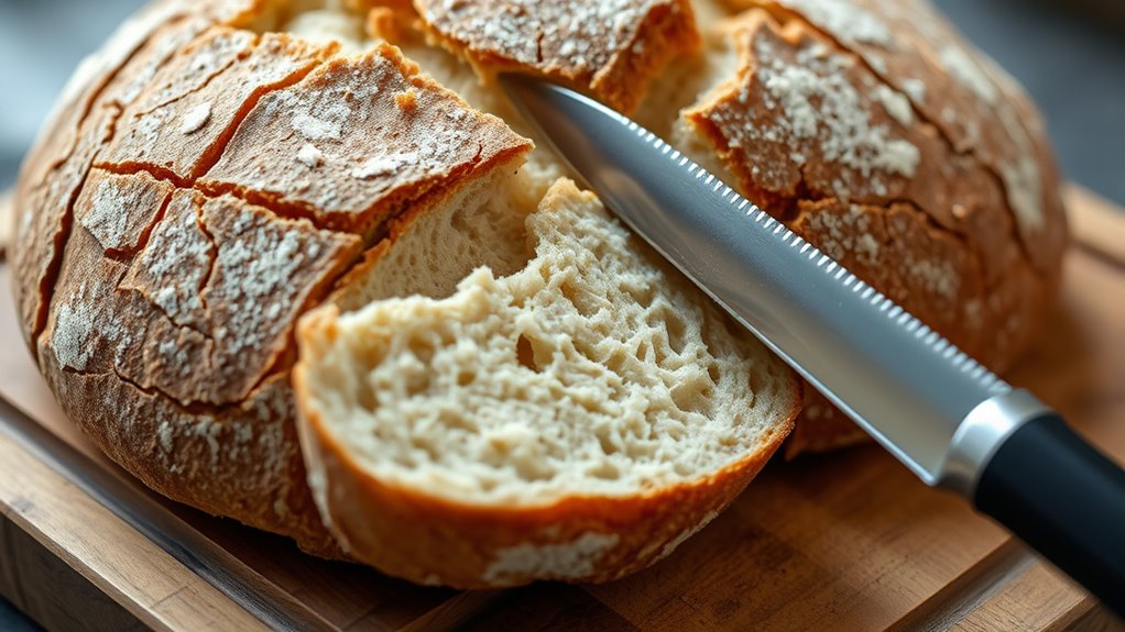 slice bread after cooling