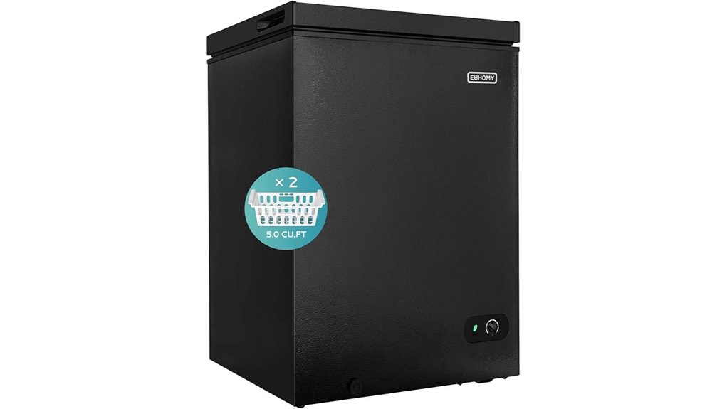 small capacity chest freezer