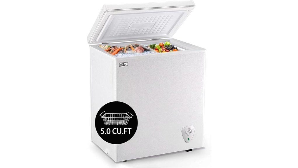 small chest freezer
