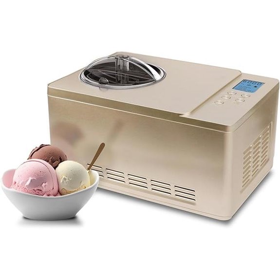 Whynter 2 Qt Ice Cream & Yogurt Maker with Compressor