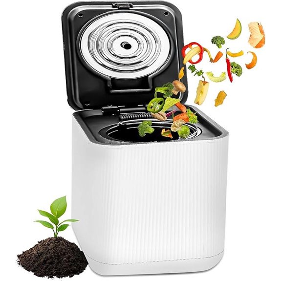 NutriChef 3 Quart Electric Kitchen Composter