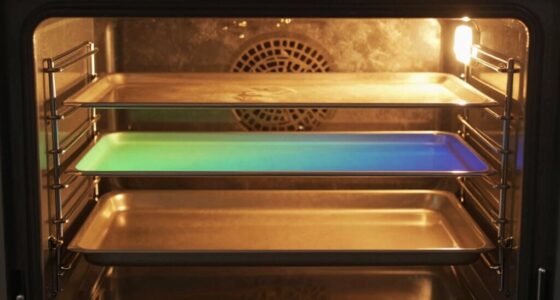 small oven rack heat zones