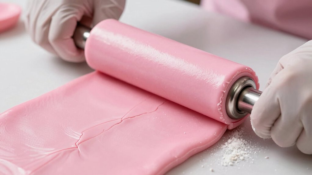 smooth crack free fondant