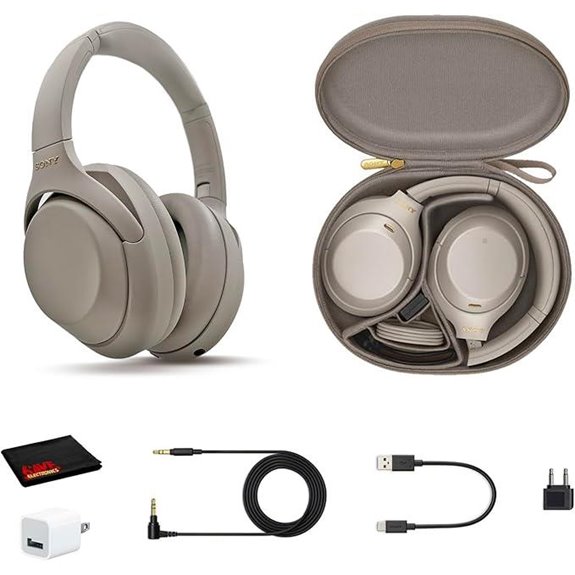Sony WH-1000XM4 Wireless Noise Cancelling Headphones Bundle
