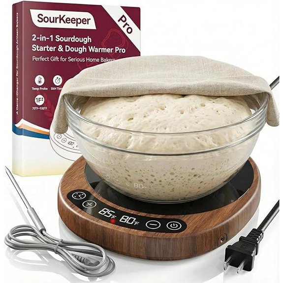SourKeeper 2-in-1 Sourdough Warmer with Temp Control