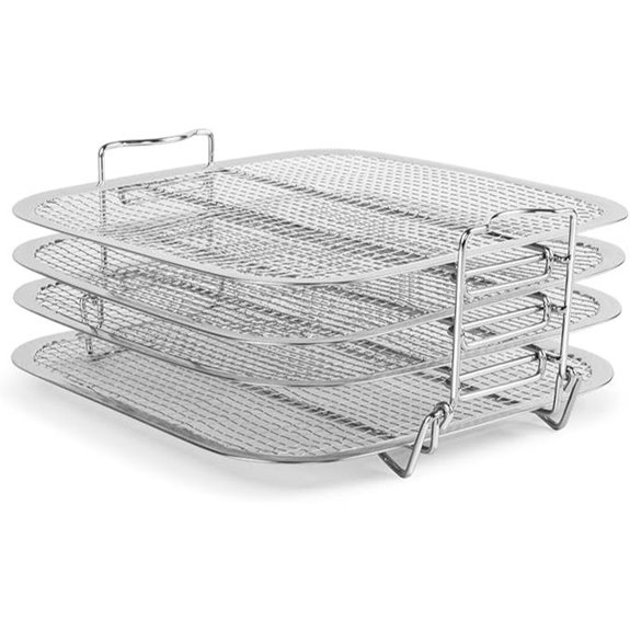 SICHEER Stainless Steel Dehydrator Rack for Air Fryers