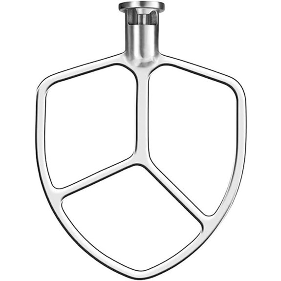 Stainless Steel Flat Beater for KitchenAid Mixers