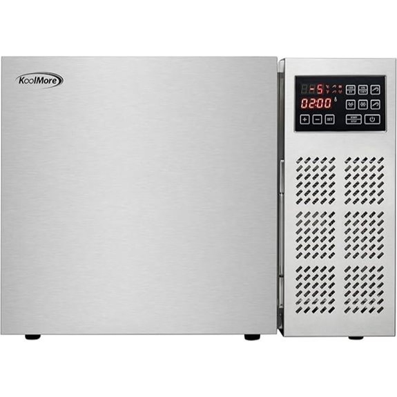 KoolMore 3-Pan Stainless Steel Countertop Blast Chiller