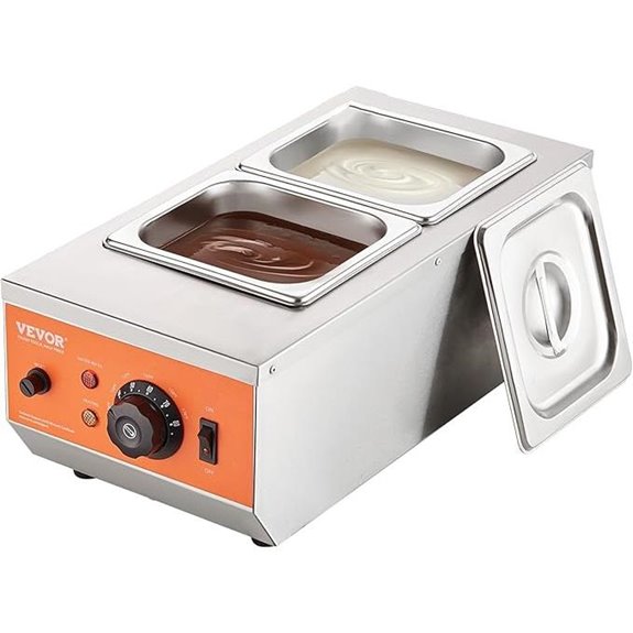 VEVOR Chocolate Tempering Machine 9 Lbs Stainless Steel