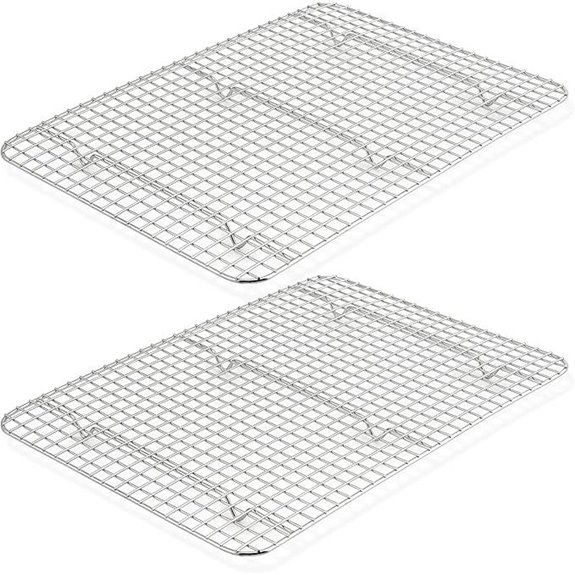 TeamFar Stainless Steel Cooling Rack Set of 2