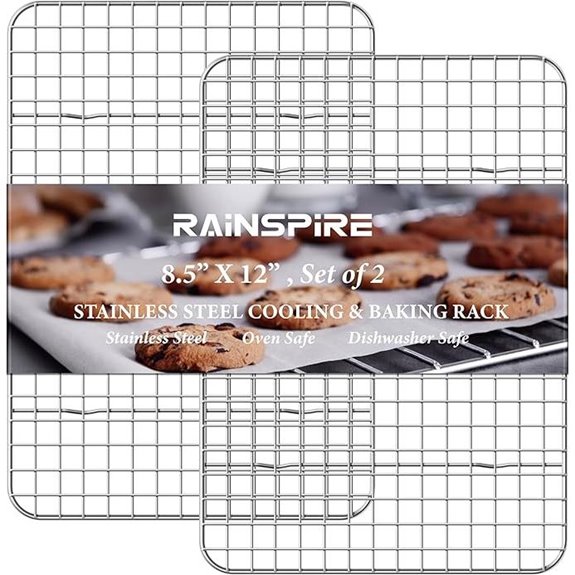 Rainspire Stainless Steel Cooling Racks (2-Pack)