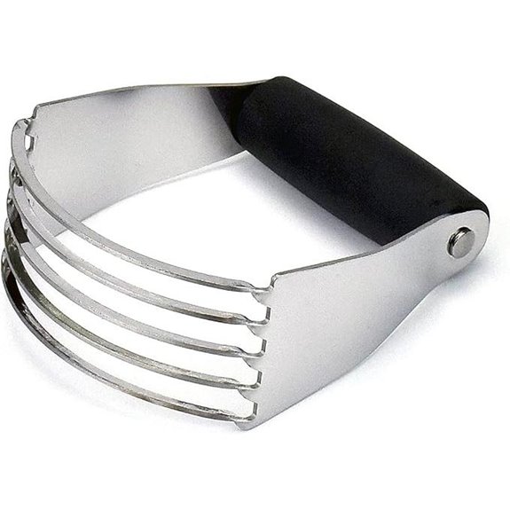 Heavy Duty Stainless Steel Dough Blender and Pastry Cutter