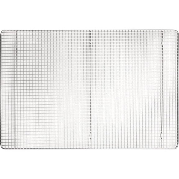 Winco Wire Sheet Pan Grate/Cooling Rack Stainless Steel Full Size