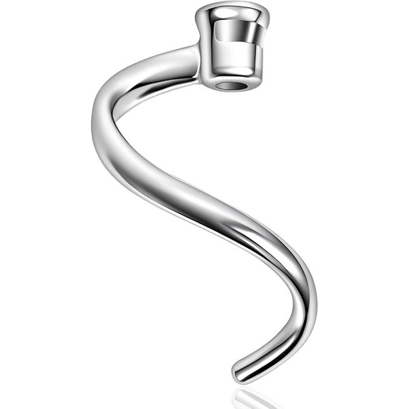 Stainless Steel Spiral Dough Hook for KitchenAid Mixers