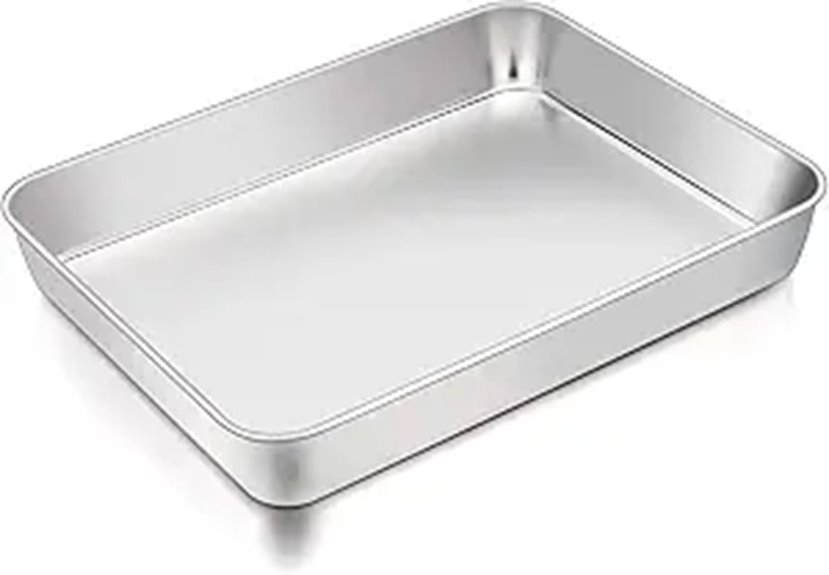 TeamFar Stainless Steel Lasagna & Casserole Pan