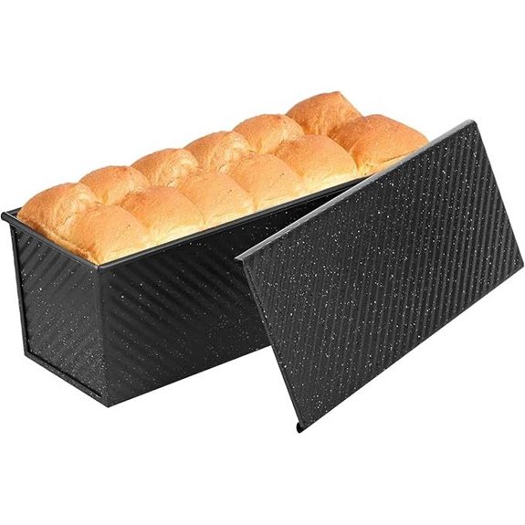 SS&CC Pullman Loaf Pan with Lid 13x4