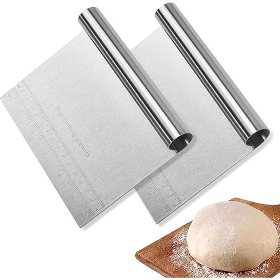 CoguZed Stainless Steel Pastry & Dough Cutter Set