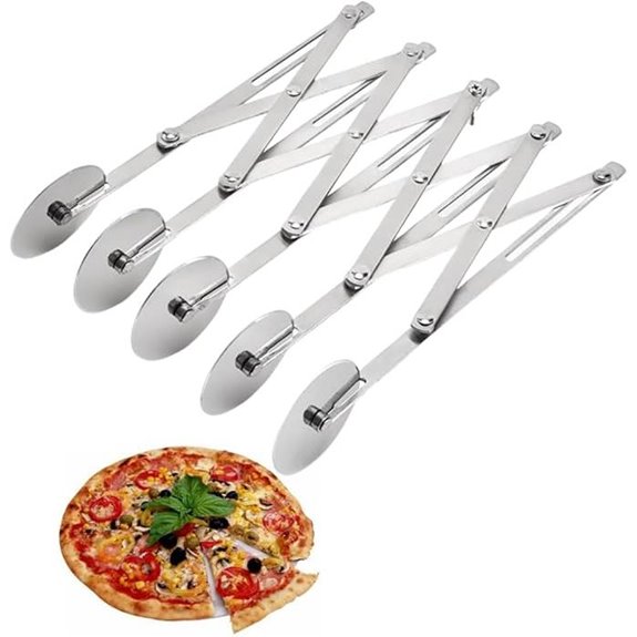 5-Wheel Stainless Steel Pizza & Pastry Cutter