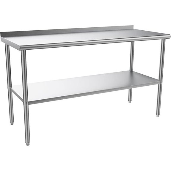 ROVSUN 60x24 Stainless Steel Prep Table