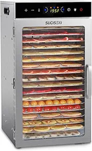 stainless steel tray dehydrator