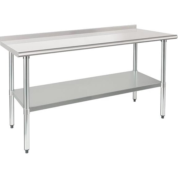 HARDURA Stainless Steel Work Table 24x60 Inches